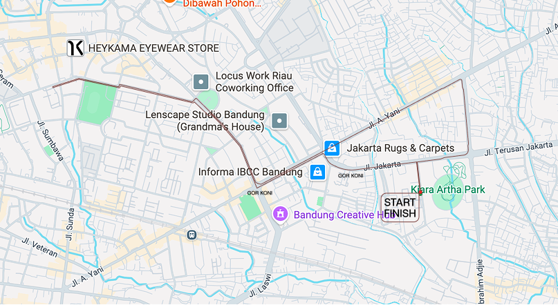 Rute Lari 7 Beats Run
